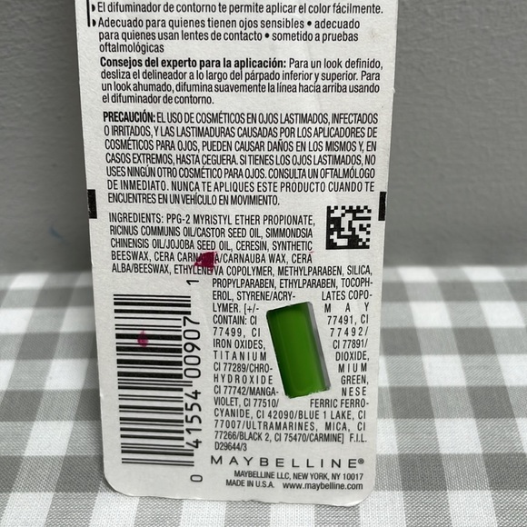 Maybelline Define A Line Eyeliner, Ebony Black - Picture 5 of 8